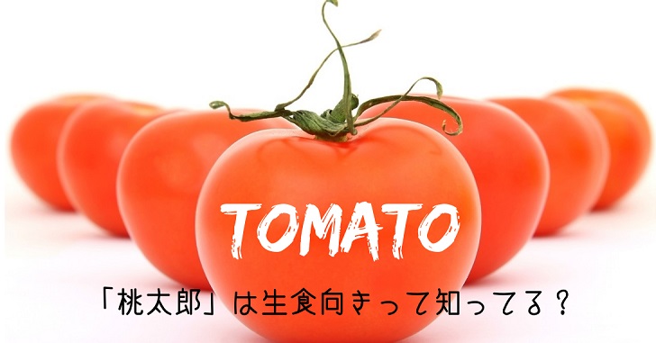 トマト品種 桃太郎 は生食向き ピンク系と赤系があるのを知ってる ホーリーのメモちょう